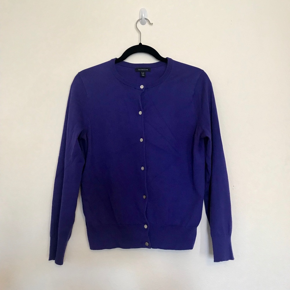 Purple Cardigan